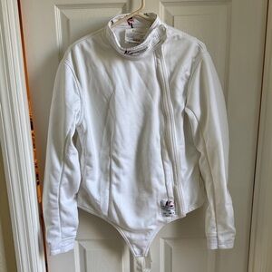 Elite Stretch Woman’s White Fencing Jacket